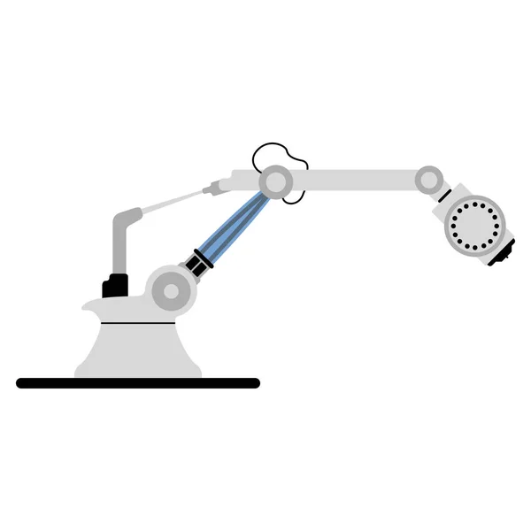 Βραχίονα ρομπότ industrail — Διανυσματικό Αρχείο