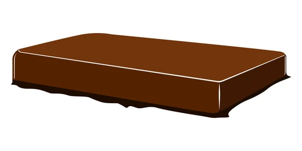 Изолированный шоколад — стоковый вектор