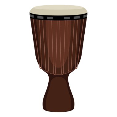 İzole djembe davul görüntü