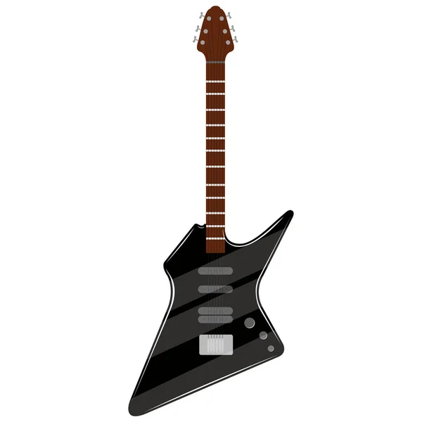 Image der E-Gitarre — Stockvektor