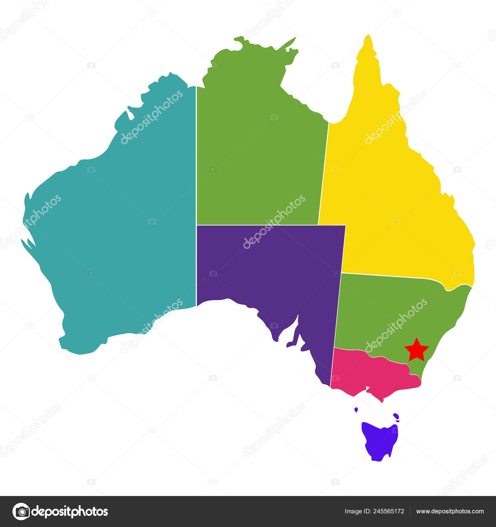 澳洲地圖圖片 – 澳洲地圖全圖中文 – Dinerpar