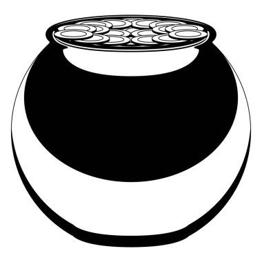 Patrick günü altın sikke pot