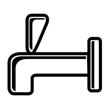 İzole edilmiş bira musluğu simgesi