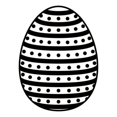 İzole renkli Paskalya yortusu yumurta