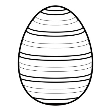 İzole renkli Paskalya yortusu yumurta