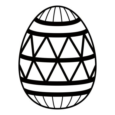 İzole renkli Paskalya yortusu yumurta