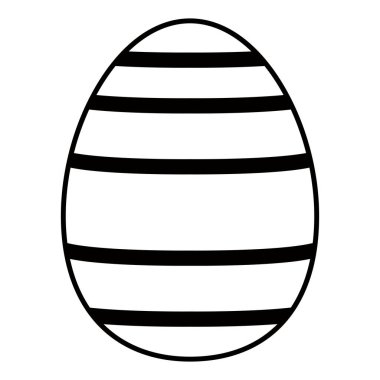 İzole renkli Paskalya yortusu yumurta
