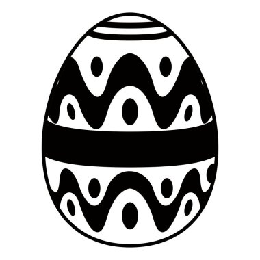 İzole renkli Paskalya yortusu yumurta