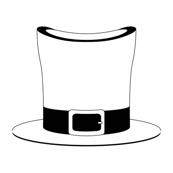 Chapeau traditionnel isolé jour patrick — Image vectorielle