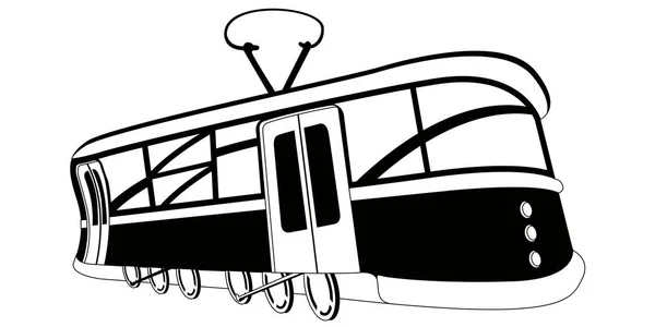 Chariot comique isolé — Image vectorielle