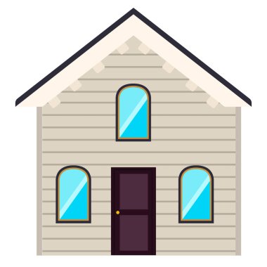 Modern ev önden görünümü