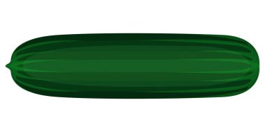 İzole edilmiş salatalık simgesi