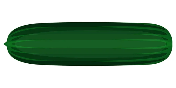 Icône de concombre isolé — Image vectorielle