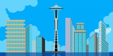 Renkli Toronto Cityscape