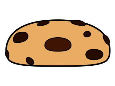 çerez çikolata parçaları ile