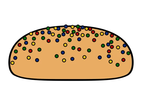 Cookie aux frites — Image vectorielle