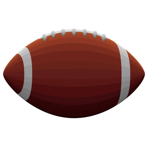 Ballon de football américain — Image vectorielle