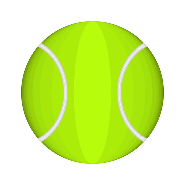 Samostatný obrázek tenisového míče — Stockový vektor