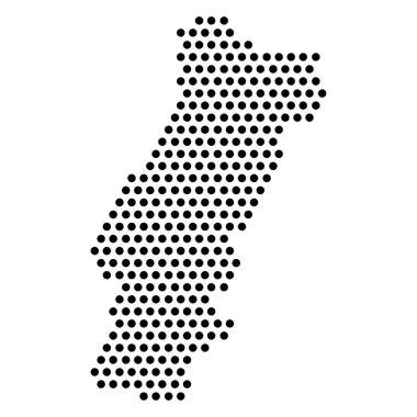 Portekiz izole noktalı siyasi harita