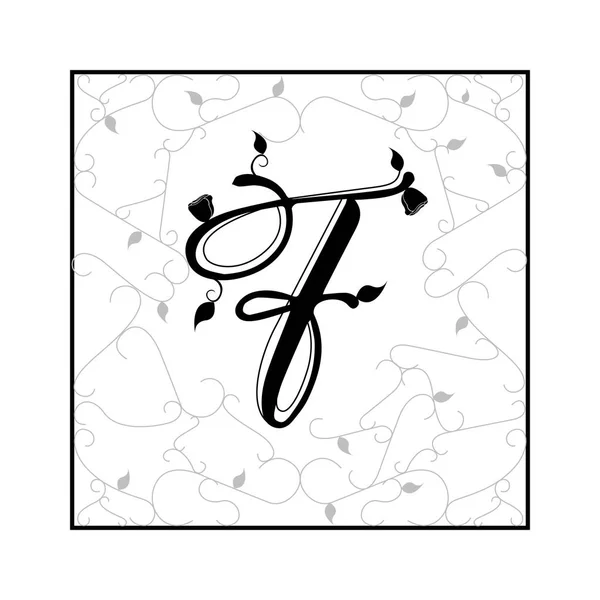 Geïsoleerde bloemen Arabisch Mehndi met typografie — Stockvector