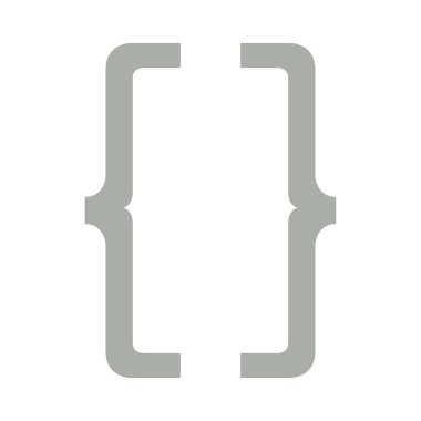 Yalıtılmış parantez çifti. Programlama kodu