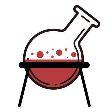 Rafta izole kaynayan şişe