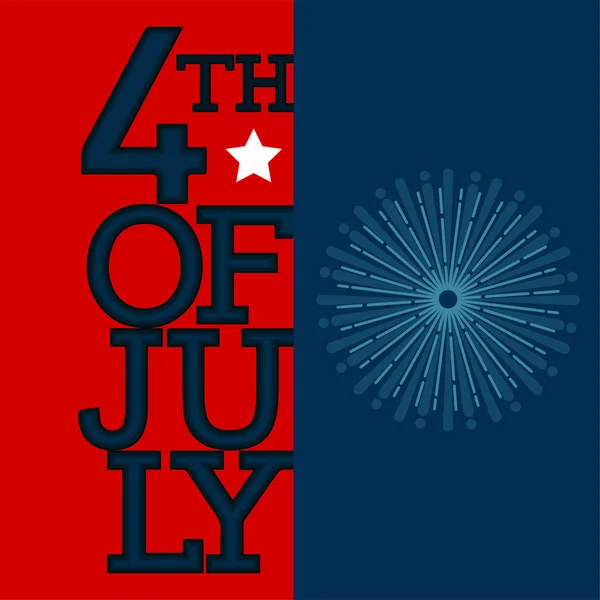 Щасливий день незалежності — стоковий вектор