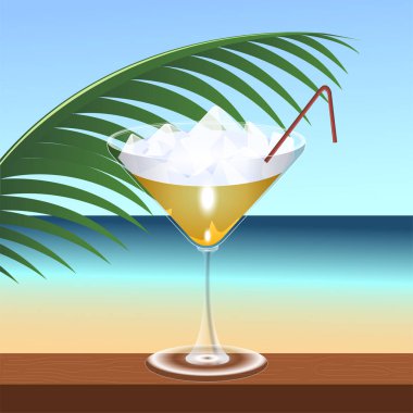 tropikal kokteyl içki