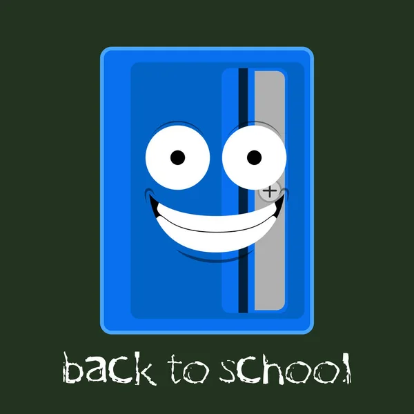 Back to school graphic design — Stock Vector