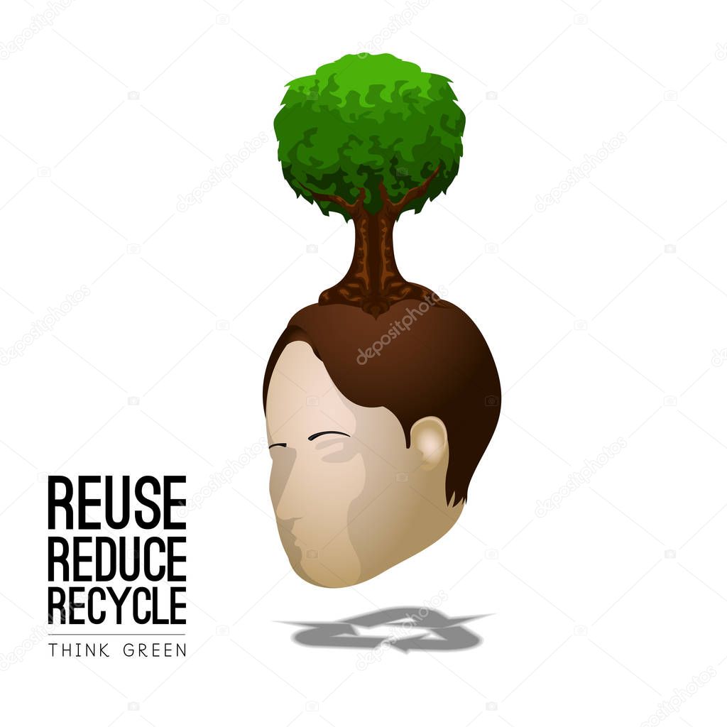 Recycling concept image