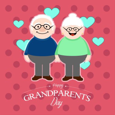 Büyükanne ve büyükbaba günün kutlu olsun.