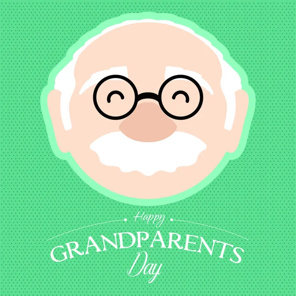 Happy grandparents day — Stock Vector