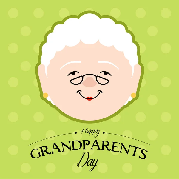 Heureux grand-parents jour — Image vectorielle