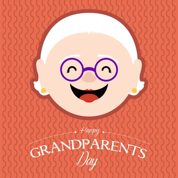 Heureux grand-parents jour — Image vectorielle