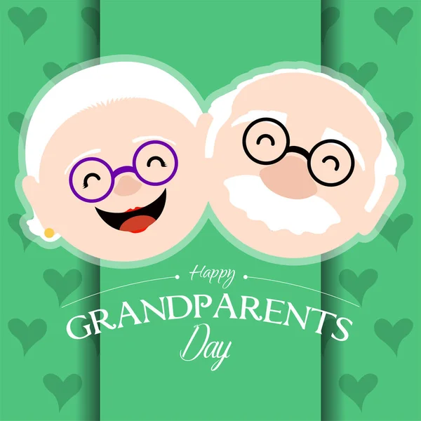 Happy grandparents day — Stock Vector