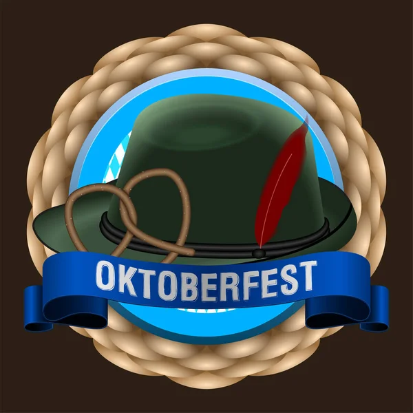 Imagem do cartaz Oktoberfest — Vetor de Stock