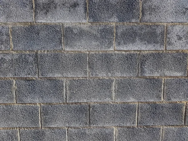 Struktura Betonové Blokové Stěny Šedá Barva Ideální Pro Pozadí — Stock fotografie