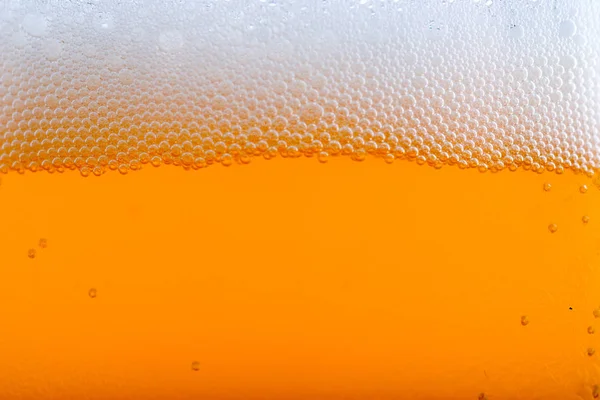 Texture Craft Beer Bubbles Glass Stock Picture