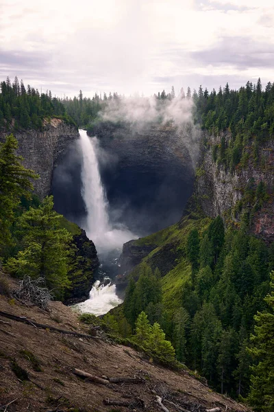 Wasserfall Helmcken Falls Murtle River — Stockfoto