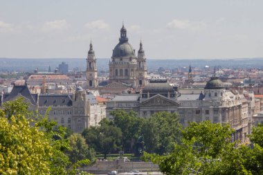 Macaristan, Budapeşte 'deki Stephens Bazilikası manzarası