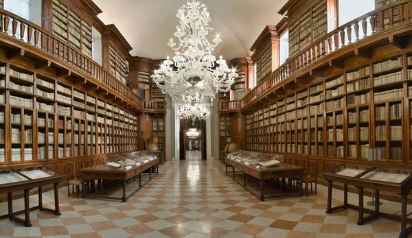 Mantua Lombardy Italy Imperial Royal Library Now Teresian Library Opened — Stock Photo, Image