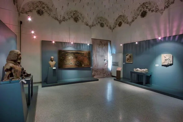 Museo San Sebastiano Mantova Lombardia Italia Questa Sala Sono Raccolte — Foto Stock