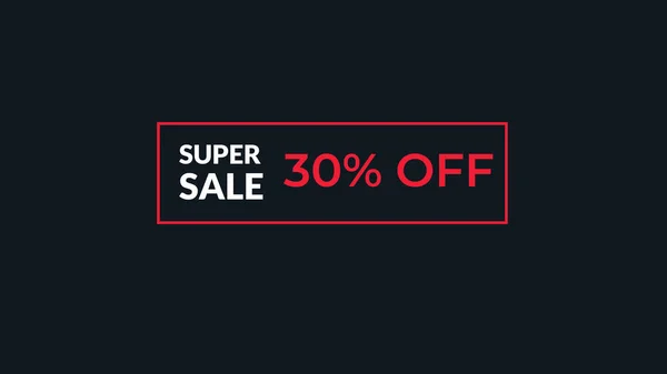 Super Sale Illustration Use Landing Page Website Poster Banner Flyer — стоковое фото