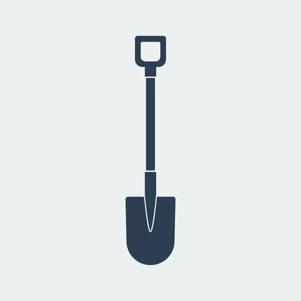 Schaufel icon.vector illustration — Stockvektor