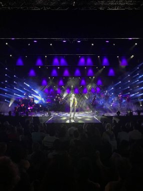 Türkiye, Samsun - 24 Temmuz. 2020: Tarkan müzik konseri