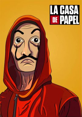 Download Money Heist Free Vector Eps Cdr Ai Svg Vector Illustration Graphic Art