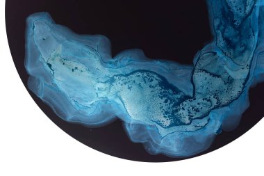 Alkol mürekkebi modern soyut resim, modern sanat. Renkli soyut resim arkaplanı. Soyut renkli arka plan, duvar kağıdı. Modern sanat. 