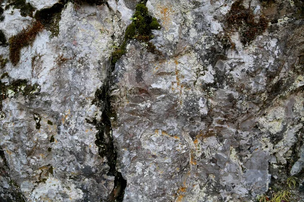 Die Beschaffenheit Des Gesteins Gebirgsfelsen Der Felsoberfläche Natürliche Höhlenwand — Stockfoto