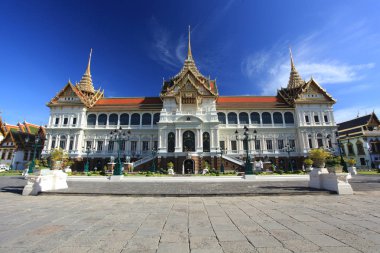 Bangkok 'taki kraliyet sarayı. Tayland 