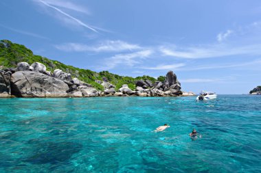 tropikal plaj, similan Adaları, andaman Denizi, Tayland
